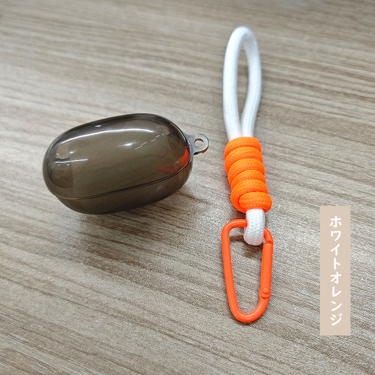 Shokz OpenDots ONE ケース カバー クリア 透明 TPU シンプル 紐