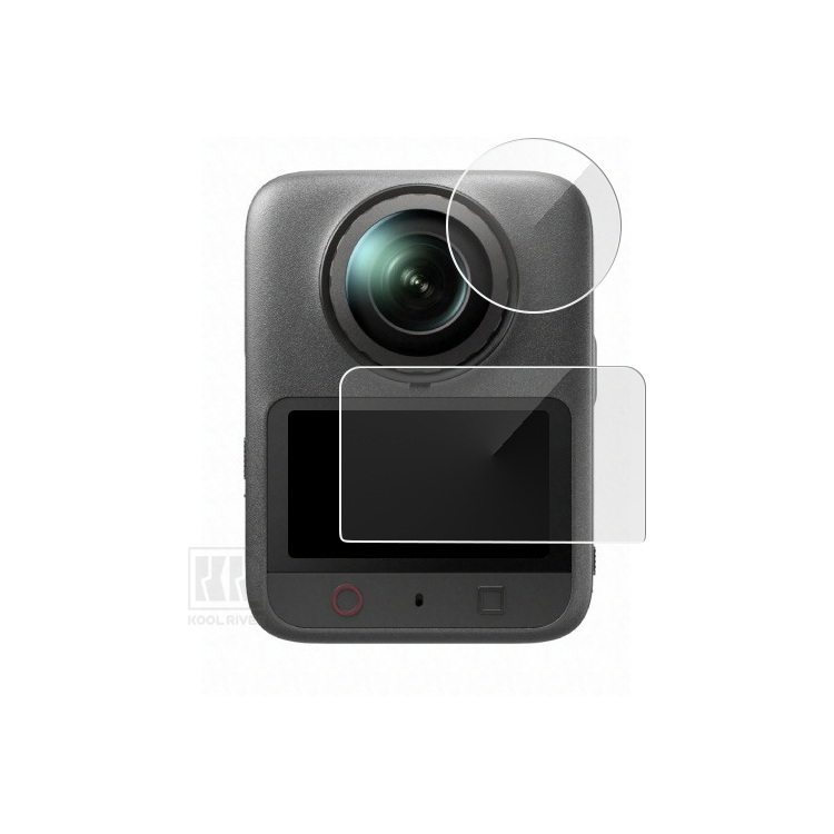 Osmo 360 II �����Y�t�B����+�t���ی�t�B���� 2�Z�b�g ���v4���� �����K���X+PET �t���ی�t�B���� �J�����ی� �����Y�J�o�[ �t���ی�v���e�N�^�[ �d�x9H