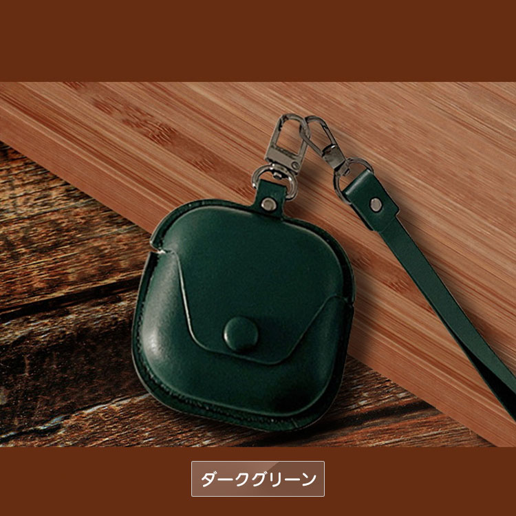 Shokz OpenFit ケース PUレザー カバー ビンテージ風 シンプル