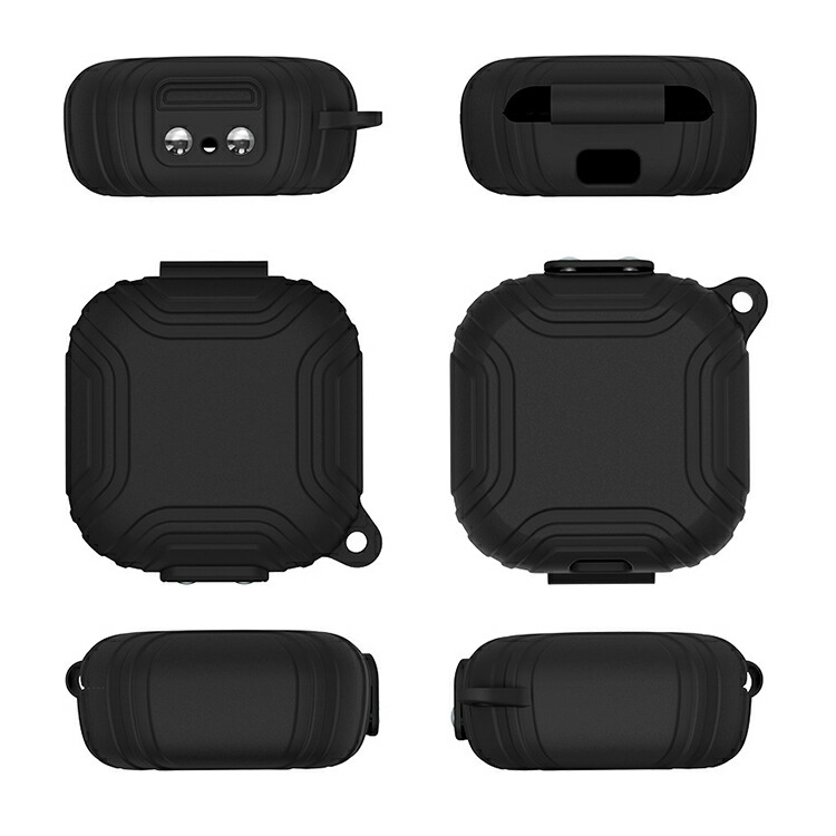 Shokz OpenFit ケース TPU シンプル カラビナ付き 保護カバー
