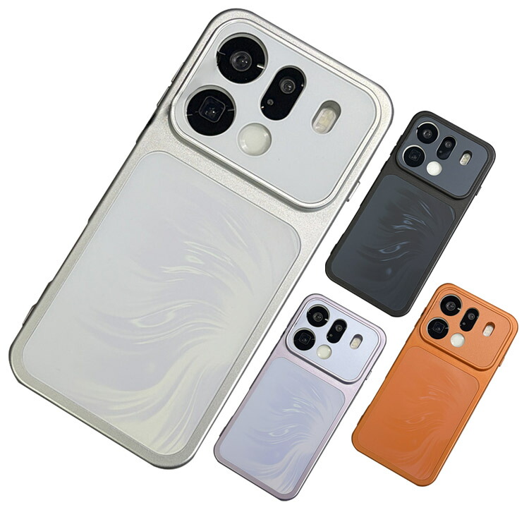 OPPO Find X9 �P�[�X X9 Pro �J�o�[ PU���U�[+�v���X�`�b�N Qi�[�d ���C�����X�[�d�Ή� �w�ʃP�[�X �I�b�| �t�@�C���h X9/X9 �v�� ������� ��������