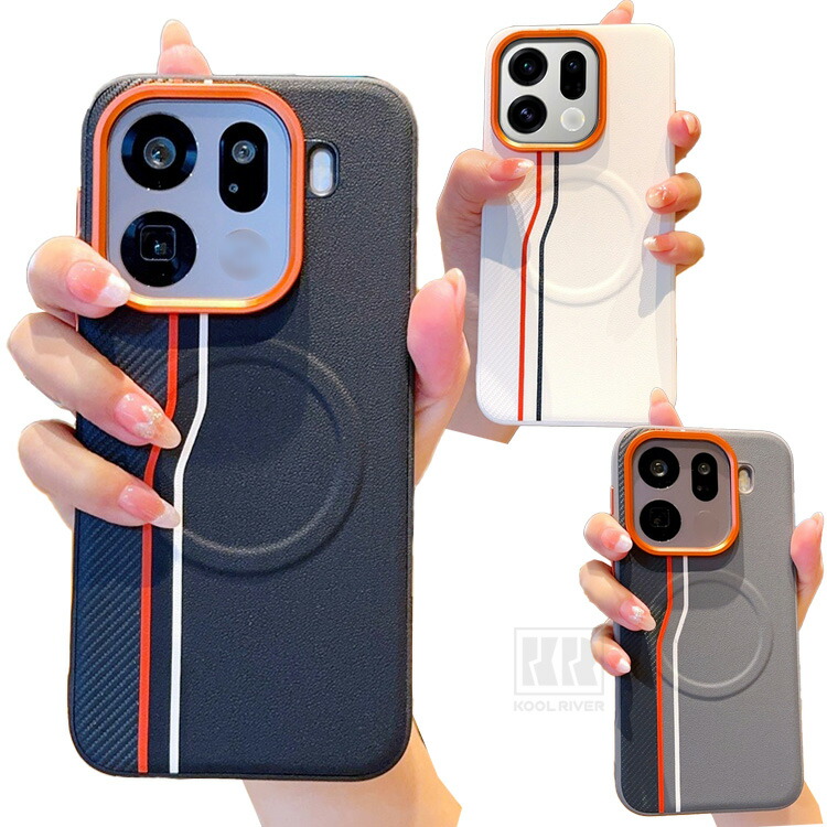 OPPO Find X9 �P�[�X �ϏՌ� X9 Pro �J�o�[ PU���U�[ �X�g���b�v�� �c�[�g���J���[ Qi�[�d ���C�����X�[�d�Ή� �V���v�� �ی�P�[�X �I�b�| �t�@�C���h