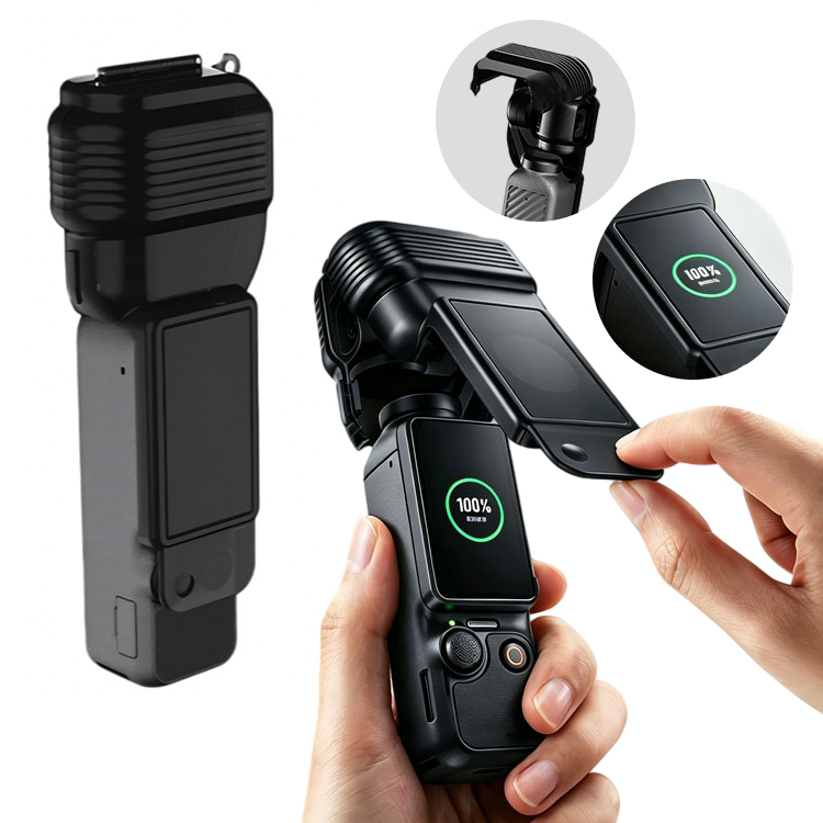 pocket4 ケース pocket対応 4 耐衝撃 カバー プラスチック dji osmo