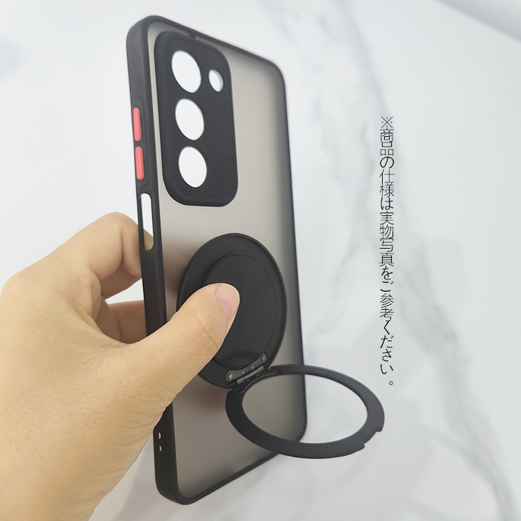 OPPO A5 5G ケース 耐衝撃 カバー 背面半透明 マット TPU+プラスチック
