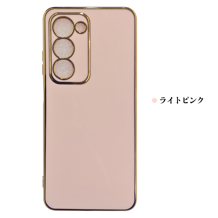 OPPO A5 5G ケース カバー メッキ TPU ソフトケース ストラップホール
