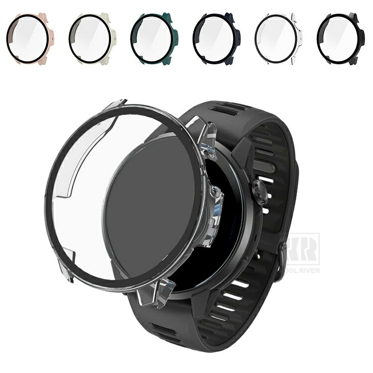 COROS�p PACE4Pro�p �P�[�X �J�o�[ �t���ʋ����K���X �S�ʕی� �t���ی�P�[�X/�t�B������� �P�F/�N���A �J���X�p �y�[�X4�v���p