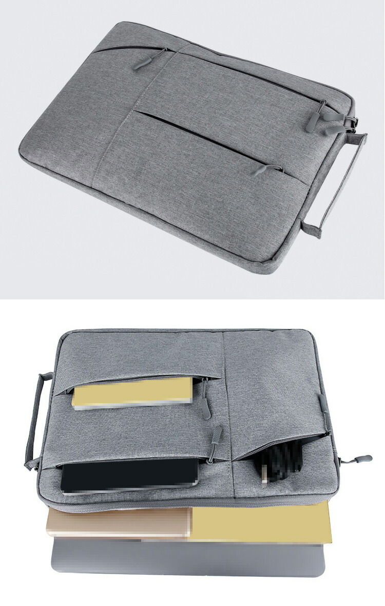 HP Pavilion Aero Laptop 13 ケース カバー（13.3インチ）キャンバス調 ポケット付き 手提げかばん カバン型 バッグ型 シンプル おすすめ おしゃれ｜it-donya｜04