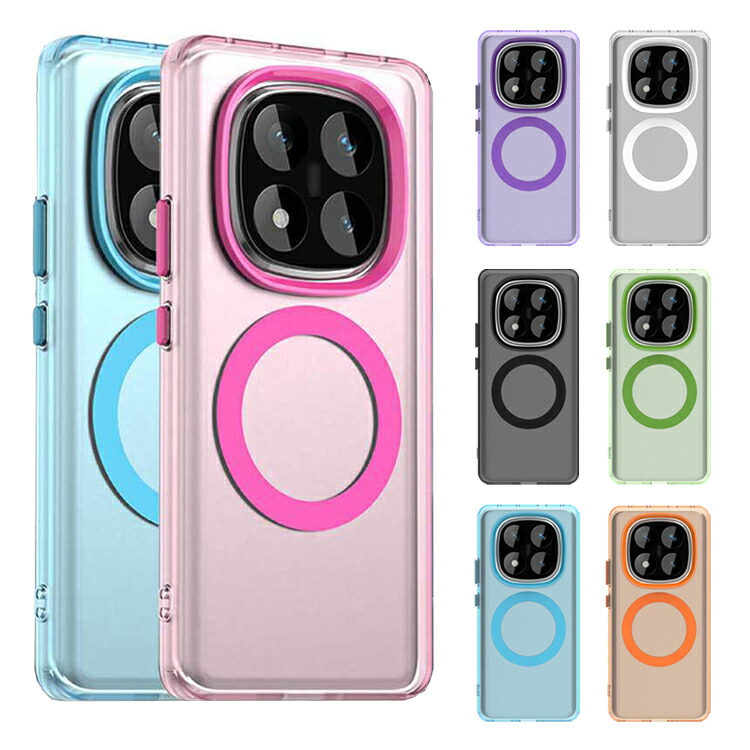 POCO M8 5G �P�[�X M8 Pro 5G �J�o�[ �w�ʔ����� �}�b�g TPU+�v���X�`�b�N  �X�g���b�v�z�[���t�� ���� �V���I�~ POCO M8 5G / M8 Pro 5G �A���h���C�h