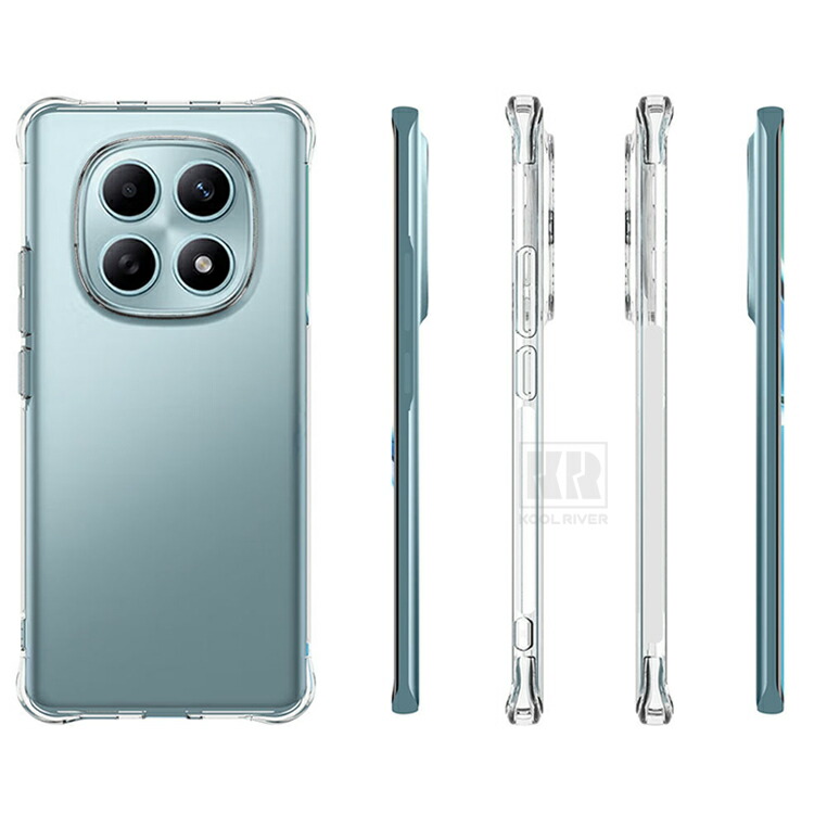 POCO M8 5G ケース Pro クリアケース/カバー 耐衝撃 クリア 透明 TPU