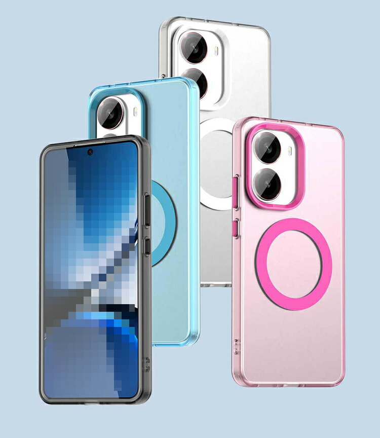 POCO X7 Pro ケース 耐衝撃 カバー かっこいい 半透明 マット仕様