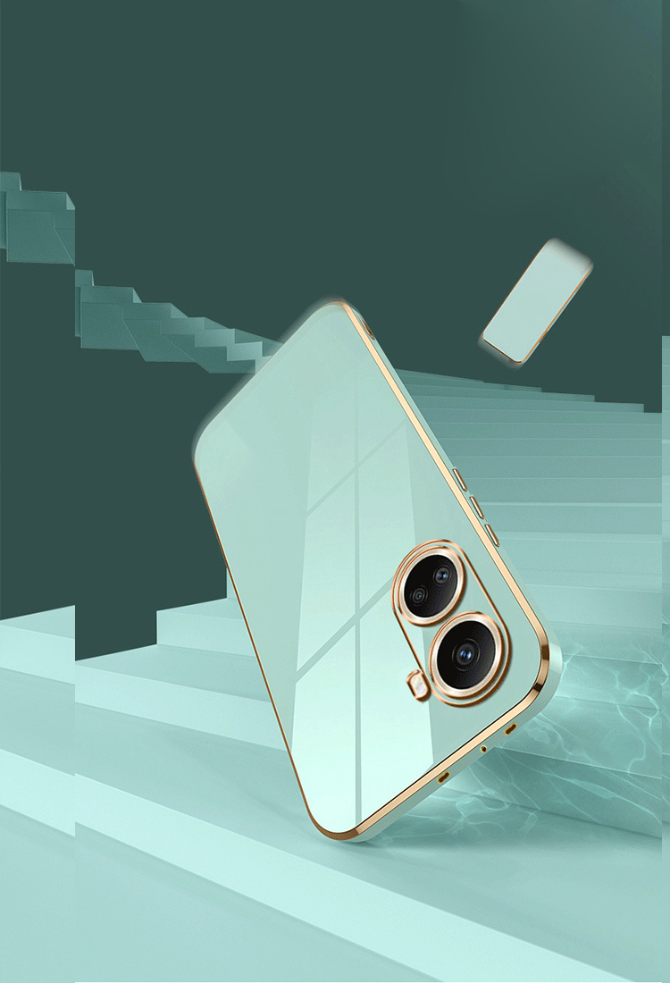 POCO X7 Pro ケース 耐衝撃 カバー メッキ TPU ソフト ストラップ