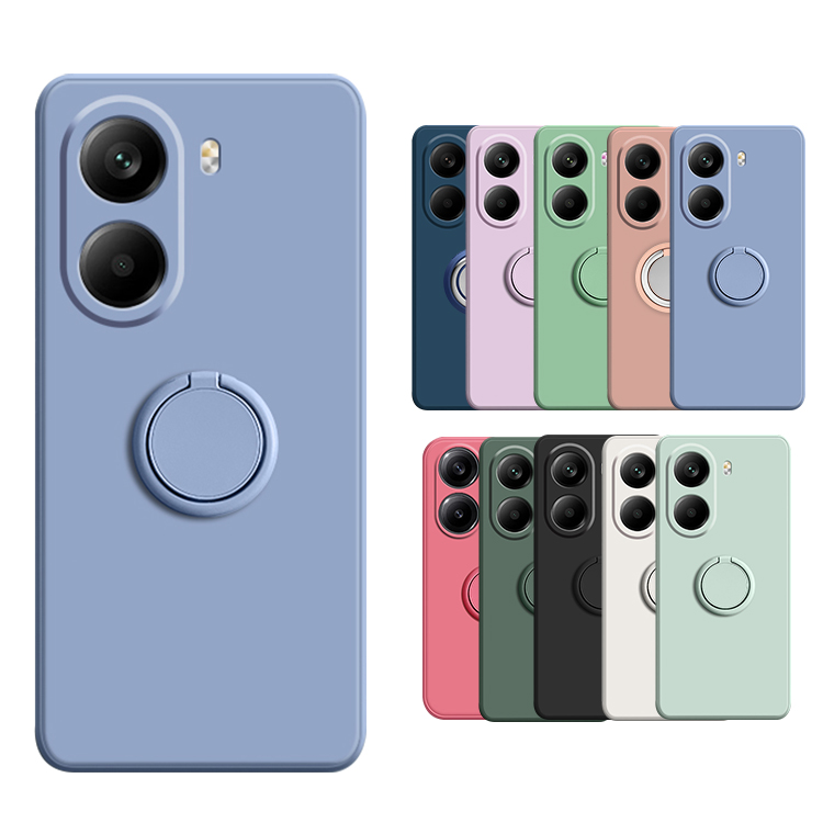 POCO X7 Pro ケース カバー 耐衝撃 TPU ソフト 分離型スマホリング付き