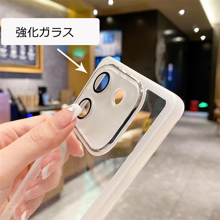 POCO X7 Pro クリアケース カバー クリア 透明 TPU ソフトケース 側面