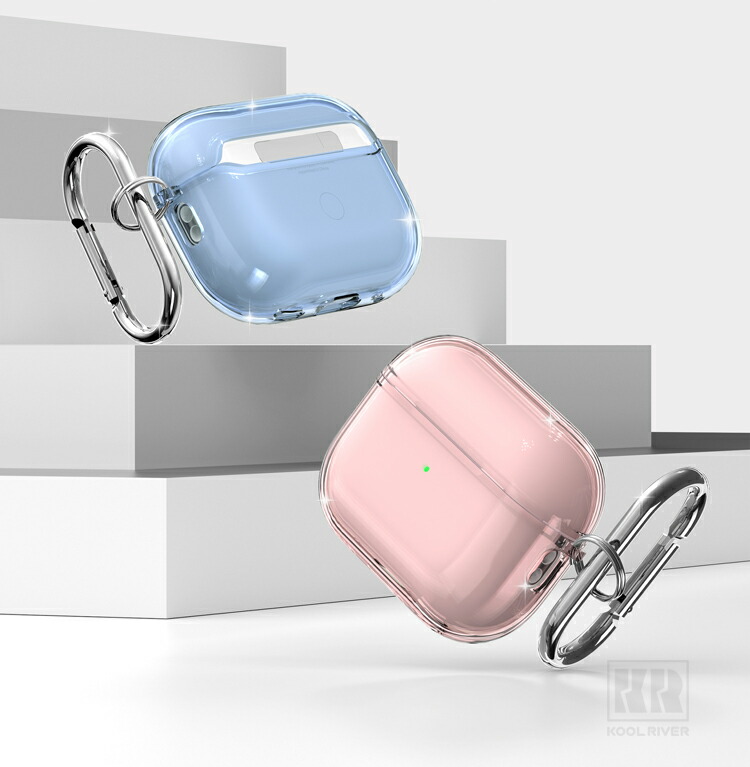 AirPods Pro 3 クリアケース 第3世代 カバー クリア 透明 TPU カラビナ