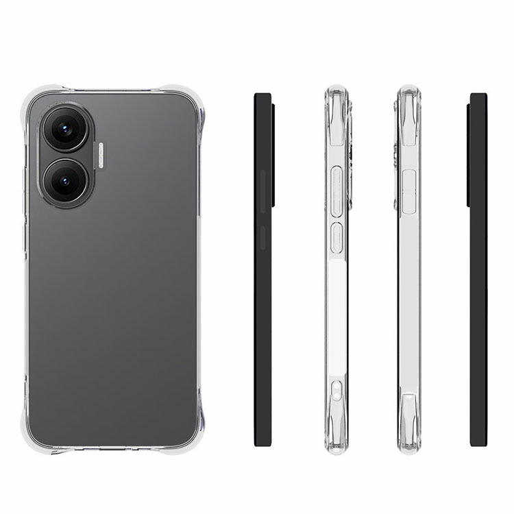 POCO F7 ケース クリア カバー TPU ソフトケース可愛い お洒落