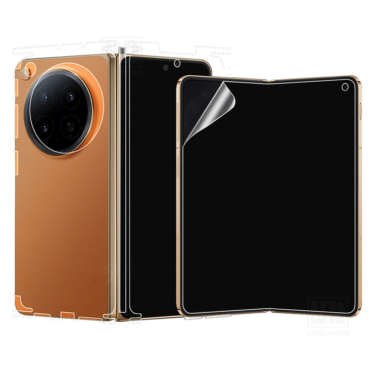 Insta OPPO Find N6�Ή� �ی�t�B���� �t���ی�t�B����+�T�u�f�B�X�v���C�t���ی�t�B����+�w�ʕی�t�B����+�����Y�ی�t�B���� 1�Z�b�g ���v5����