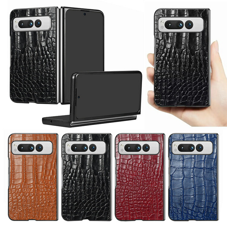 Google Pixel Fold �P�[�X �J�o�[ PU���U�[ �N���R�_�C���� �V���v�� �O�[�O�� �s�N�Z�� �t�H�[���h �ی�P�[�X �J�o�[ �A���h���C�h �������� �������