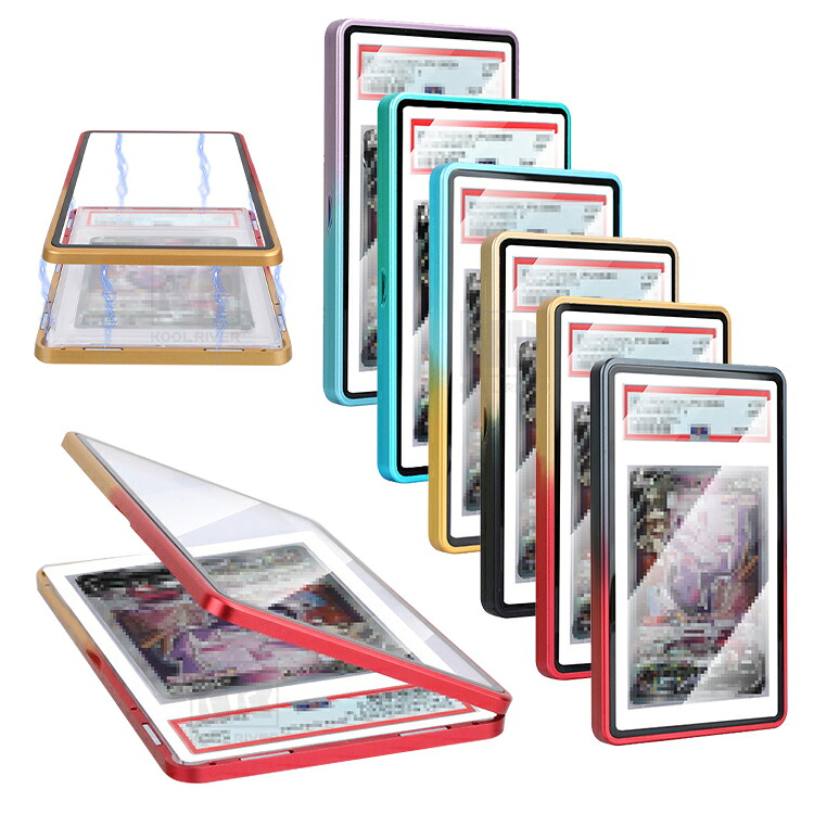 �g���J �P�[�X ���[ PSA BGS CGC �A���~ �o���p�[ PSA10 BGS�� �O�㋭���K���X �}�O�l�b�g������ �ی�P�[�X �Ӓ�i �Ӓ�J�[�h �P�[�X �O���f�[�V����