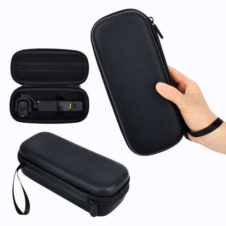 Osmo Pocket 4P �P�[�X �^���� �J�o�[ �o�b�O �d��EVA ��� �|�[�` �|�[�^�u�� �X�g���b�v�t�� ���[�o�b�O �L�������O�P�[�X �t�@�X�i�[�t���|�P�b�g DJI