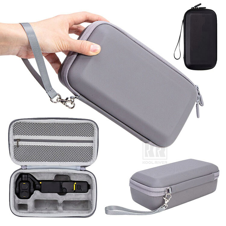 Osmo Pocket 4P �P�[�X �^���� �J�o�[ �o�b�O �d��EVA ��� �|�[�` �|�[�^�u�� �X�g���b�v�t�� ���[�o�b�O �L�������O�P�[�X �t�@�X�i�[�t���|�P�b�g DJI