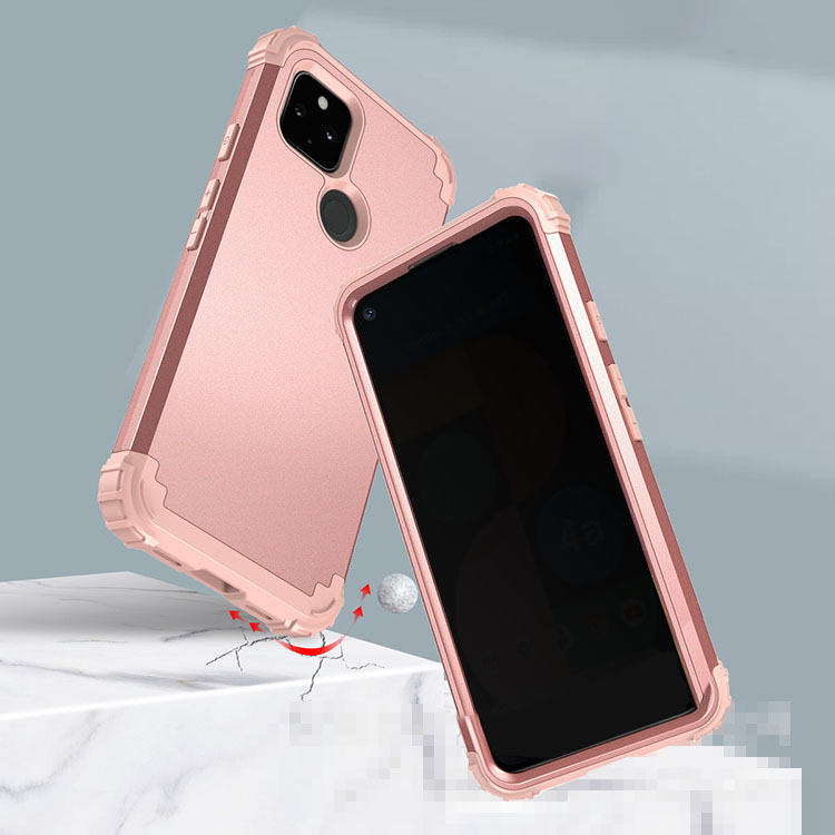 Google Pixel 5a (5G) ケース 2重構造 シンプル 保護ケース 衝撃吸収