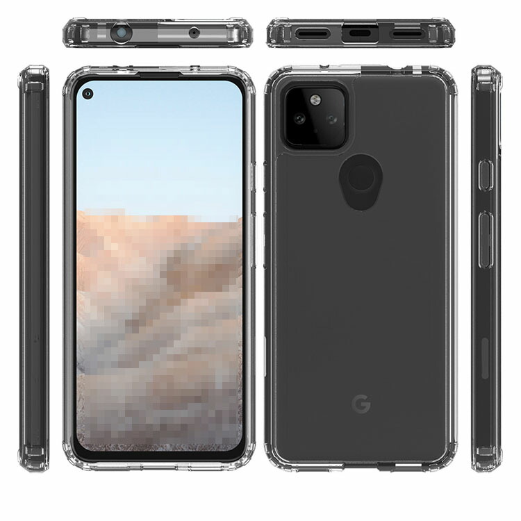 Google Pixel 5a (5G) クリアケース 透明ケース/カバー アクリル