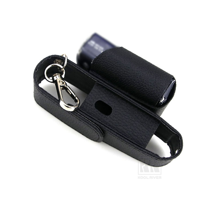 Ploom Aura ケース カバー PUレザー カラビナ付き タバコ収納 収納