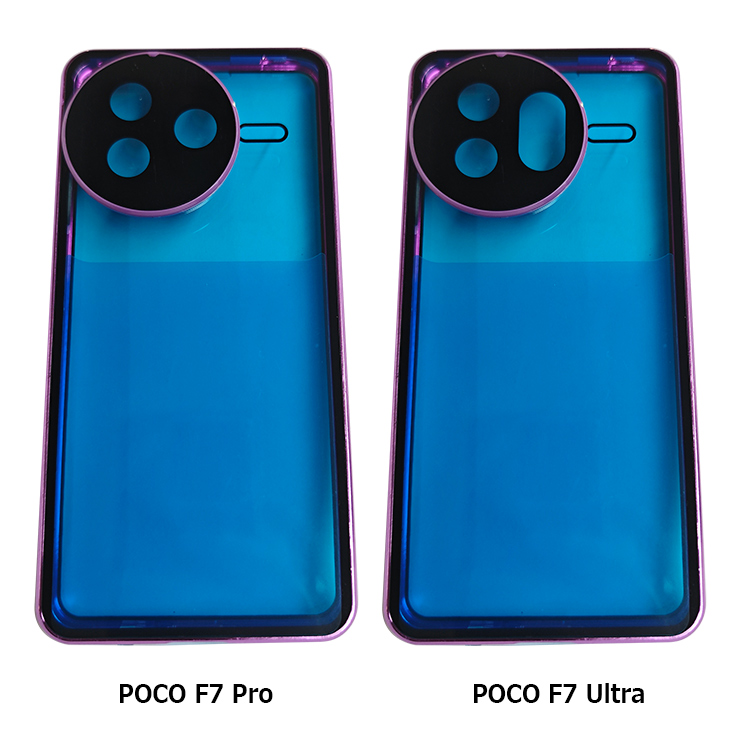 POCO F7 Pro ケース F7 Ultra アルミ バンパー カバー 前後強化ガラス かっこいい アルミバンパー ロック付き カメラ保護 クリア 透明 両面 マグネット固定 |  | 02