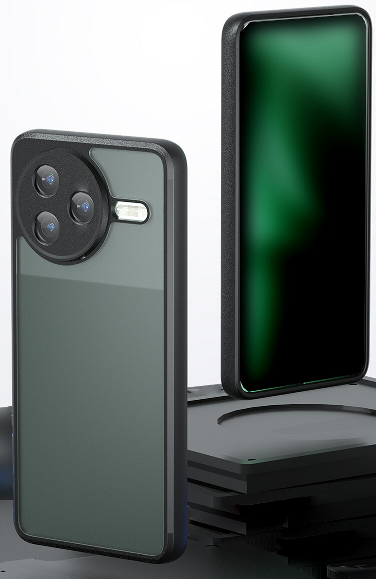 POCO F7 Pro クリアケース Ultra カバー クリア 半透明 マット仕様 