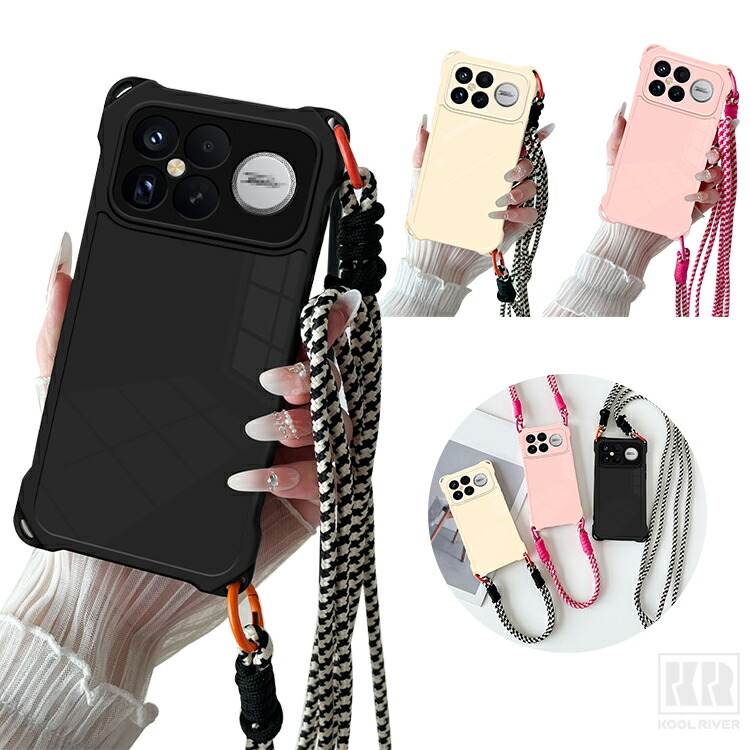POCO F8 Pro �P�[�X �X�}�z�V�����_�[ F8 Ultra �J�o�[ �ϏՌ� �X�g���b�v�t�� �V�����_�[�X�g���b�v ���|���x���g�t�� �������߉\ TPU