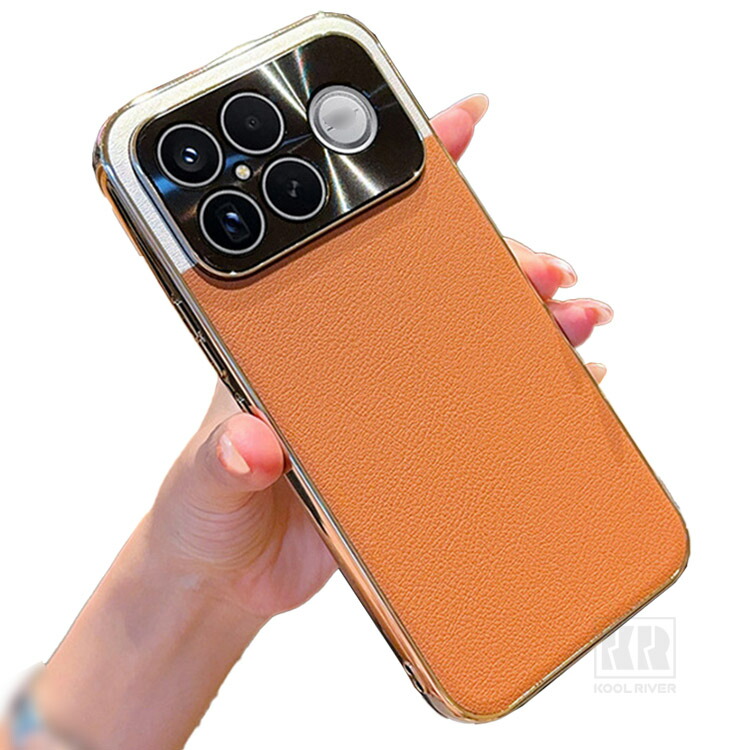 POCO F8 Ultra �J�o�[ ���ʃ��b�L TPU+ PU���U�[+�A���~ �w��PU���U�[�P�[�X �ϏՌ� ���������� ���� �V���I�~ POCO F8 �E���g�� �A���h���C�h ��������