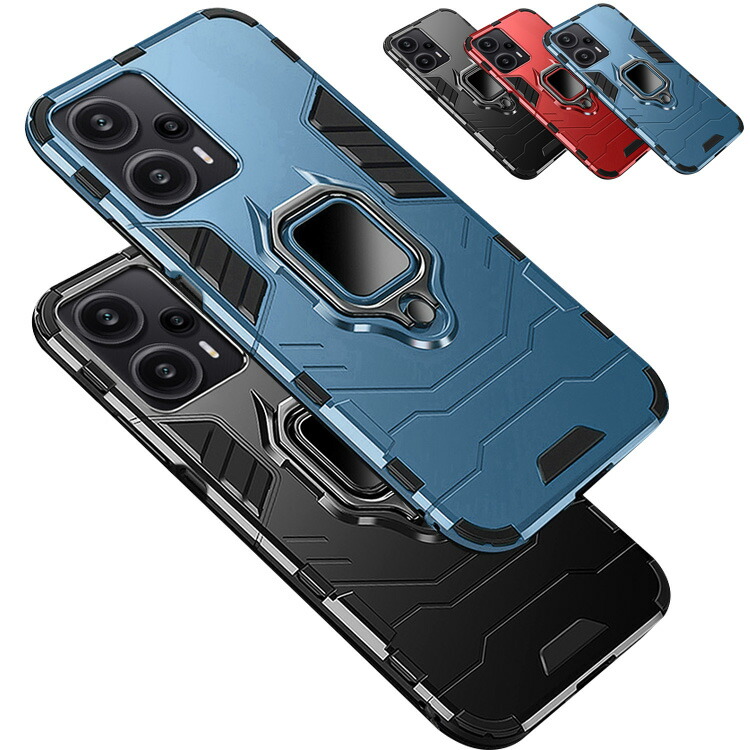 Xiaomi POCO F5 �P�[�X �ϏՌ� 2�d�\�� ��̌^�����O�t�� �X�g���b�v�t�� �V���I�~ �|�R F5 �A���h���C�h �������� �������