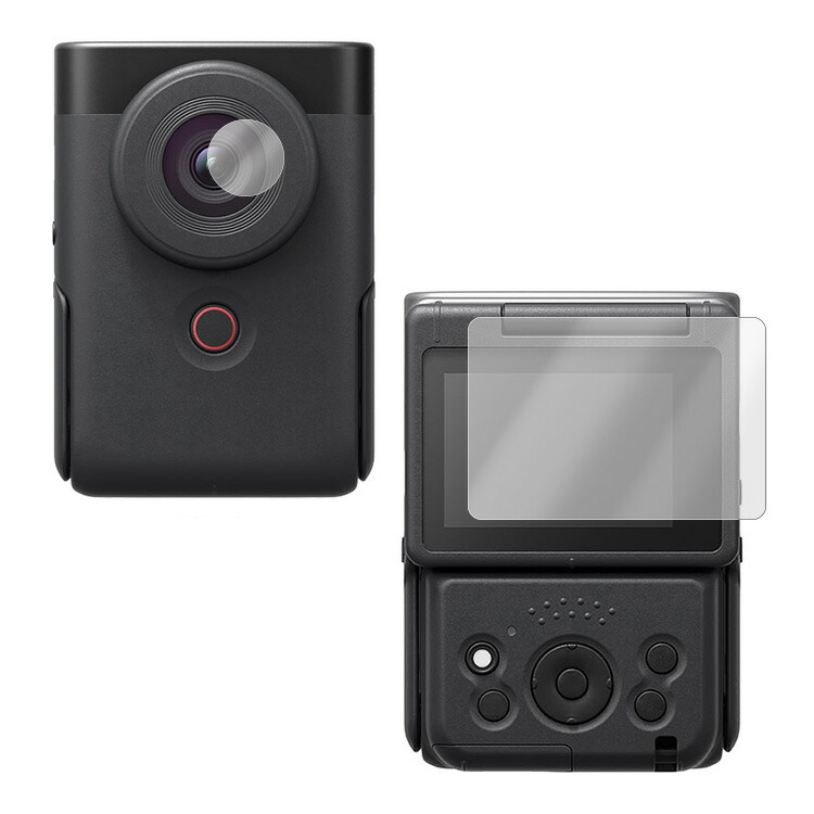 CANON PowerShot V10 KXtB tLVuKX JY+tیtB 1Zbg v2 tیveN^[/KX tB