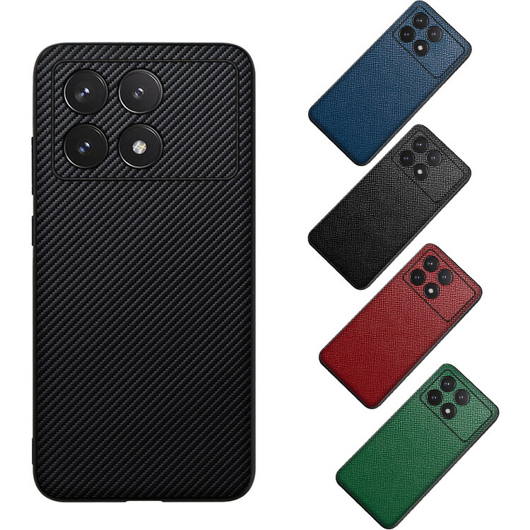 POCO X6 Pro �P�[�X �J�o�[ �J�[�{����  PU���U�[ �w�ʃ��U�[�P�[�X �V���v�� ���� �V���I�~ Xiaomi �|�R X6 �v�� �������� �������