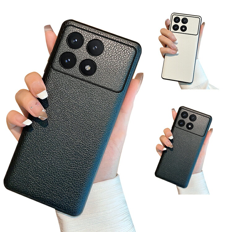 POCO X6 Pro �P�[�X �J�o�[  PU���U�[ �w�ʃ��U�[�P�[�X �V���v�� ���� �V���I�~ Xiaomi �|�R X6 �v�� �������� �������