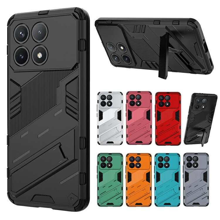 POCO X6 pro �P�[�X / �J�o�[ �X�^���h�@�\ 2�d�\ �X�g���b�v�� ���� �V���I�~ Xiaomi POCO X6 �v�� �A���h���C�h �������� ������� �X�}�t�H �X�}�z