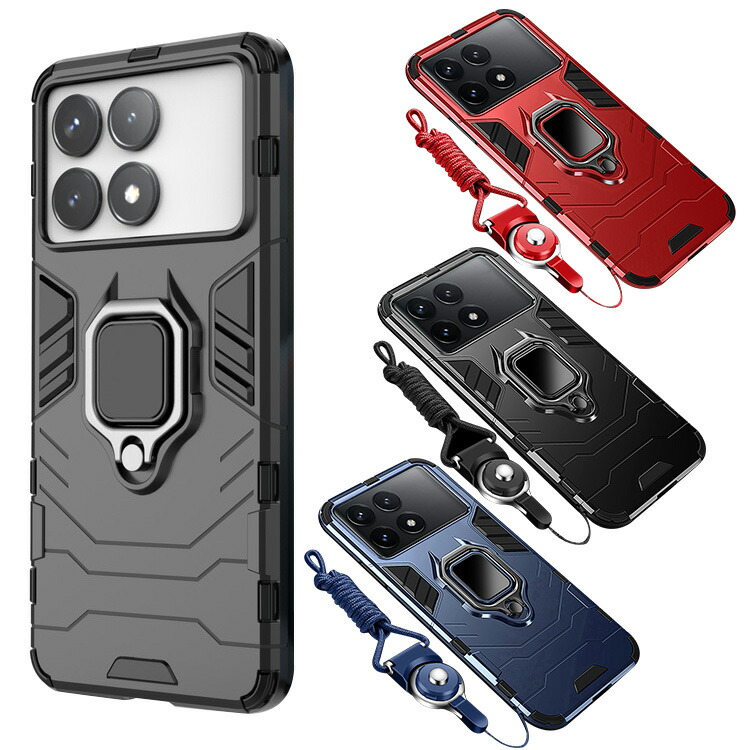 POCO X6 pro �P�[�X �ϏՌ� �J�o�[ ��̌^�X�}�z�����O�t�� �X�^���h�@�\ �����O�t�� �l�b�N�X�g���b�v�t�� 2�d�\�� �X�g���b�v�z�[���t�� ���� �V���I�~