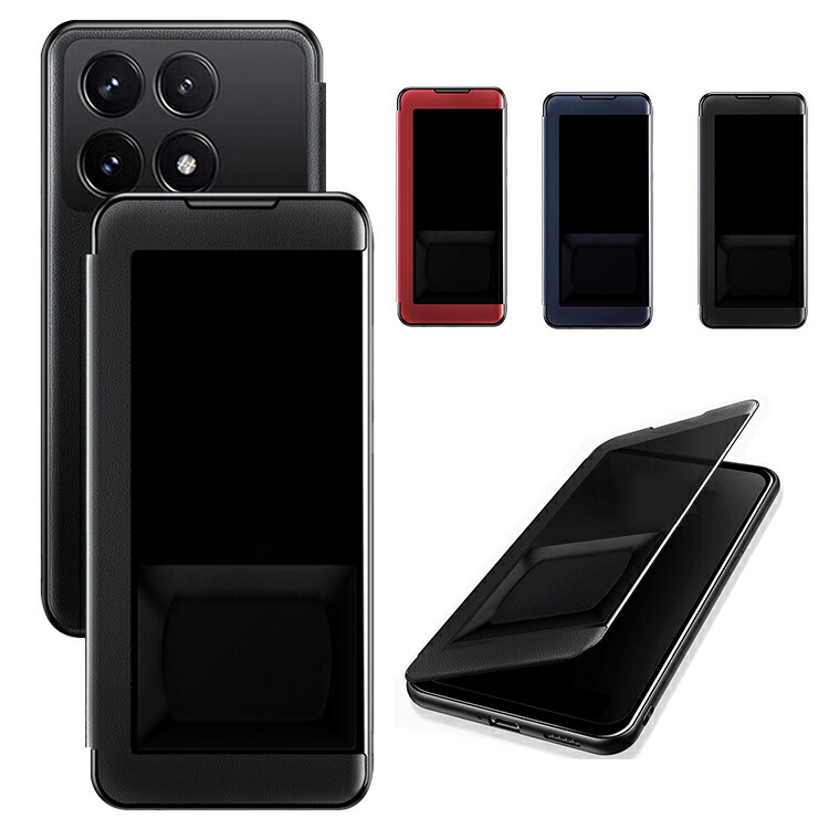 POCO X6 Pro �P�[�X �蒠�^ �J�o�[ ���t�� ��܂� PU���U�[ �蒠�^���U�[�P�[�X/�J�o�[ �X�g���b�v�� ���� �V���I�~ Xiaomi POCO X6 �v�� �A���h���C�h