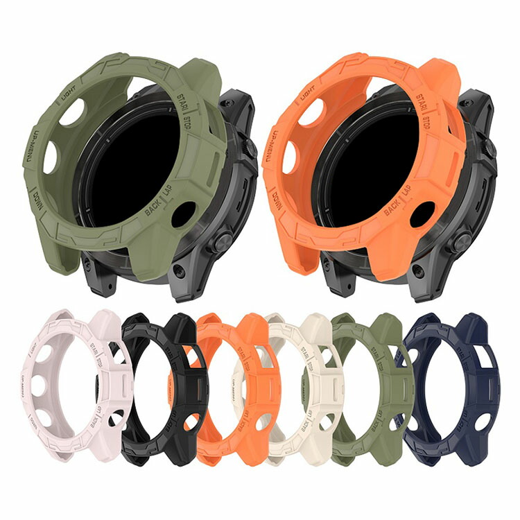 Garmin quatix 7 Pro �P�[�X TPU �ϏՌ��P�[�X/�J�o�[ �K�[�~�� quatix 7 �v�� �\�t�g�P�[�X �J�o�[ �ی�P�[�X/�J�o�[