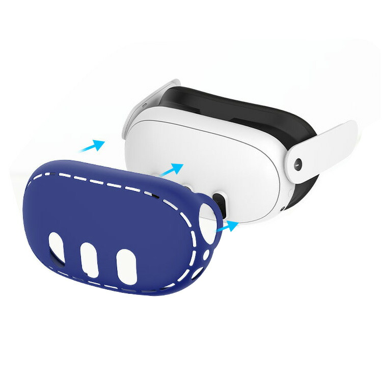 Meta Quest 3 ケース カバー シリコン 保護ケース/カバー メタ