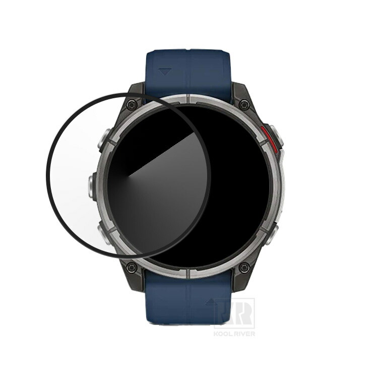 Quatix 8 �t���ی�t�B���� Quatix8 47mm / 51mm 2������ �S�ʕی� PMMA�f�� ���h�~ �v���e�N�^�[ �t�B���� Garmin �K�[�~�� �N�A�e�B�N�X8