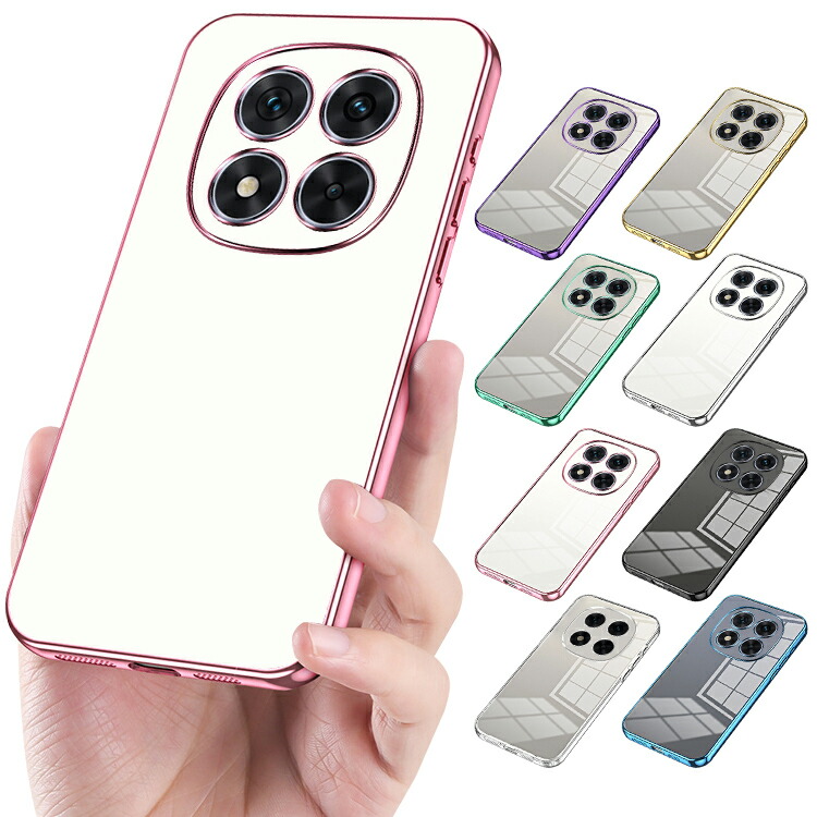 Redmi Note 14 Pro+ 5G �N���A�P�[�X  �J�o�[ �N���A ���� ���b�L TPU �\�t�g�P�[�X �X�g���b�v�� ���� �V���I�~ ���b�h�~�[ �m�[�g14 �v��