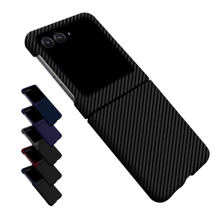 Moto Razr 40 Ultra �P�[�X �J�o�[ �܂肽���݌^ �J�[�{���� �n�[�h�P�[�X Motorola ���g���[�� ���[�U�[40 �E���g�� �A���h���C�h