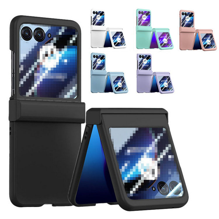 Moto Razr 50/50s/50d P[X Razr 50 Ultra ϏՌ Jo[ ܂肽݌^ vX`bN n[hP[X+TufBXvCtیtB KXt