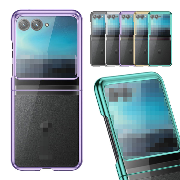Moto Razr 50/50s/50d P[X Jo[ ϏՌ NA  vX`bN Xgbvz[t n[hP[X Vv Motorola g[ [U[50 