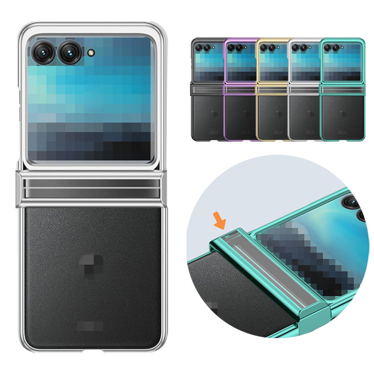 Moto Razr 50/50s/50d P[X Jo[ ϏՌ NA  vX`bN Xgbvz[t n[hP[X Vv Motorola g[ [U[50 