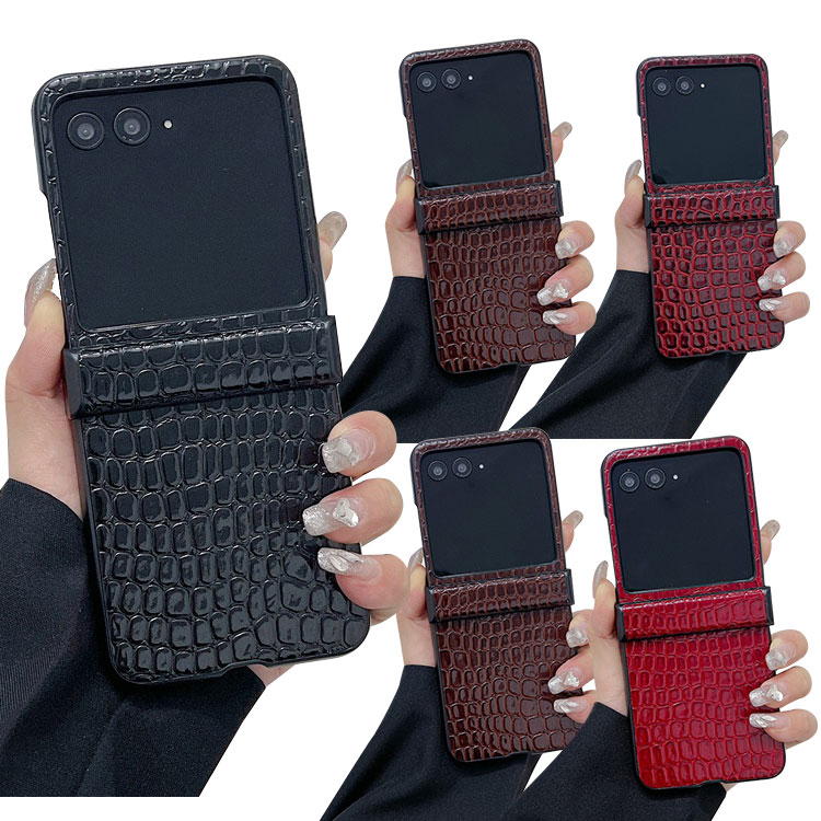 Razr 60/60s/60d �P�[�X Razr60 Ultra �ϏՌ� �J�o�[ �N���R�_�C���� PU���U�[ �܂肽���݌^ �V���v�� ���� ������ Motorola ���g���[�� ���[�U�[60 / 60