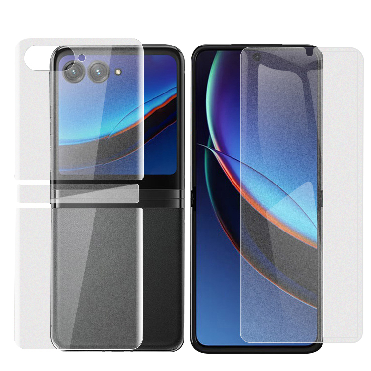 Razr 60/60s/60d �ی�t�B���� Razr60 Ultra  2�Z�b�g �}�b�g �t���ی�t�B����+�T�u�f�B�X�v���C�t���ی�t�B����+�w�ʕی�t�B����+���ʕی�t�B����