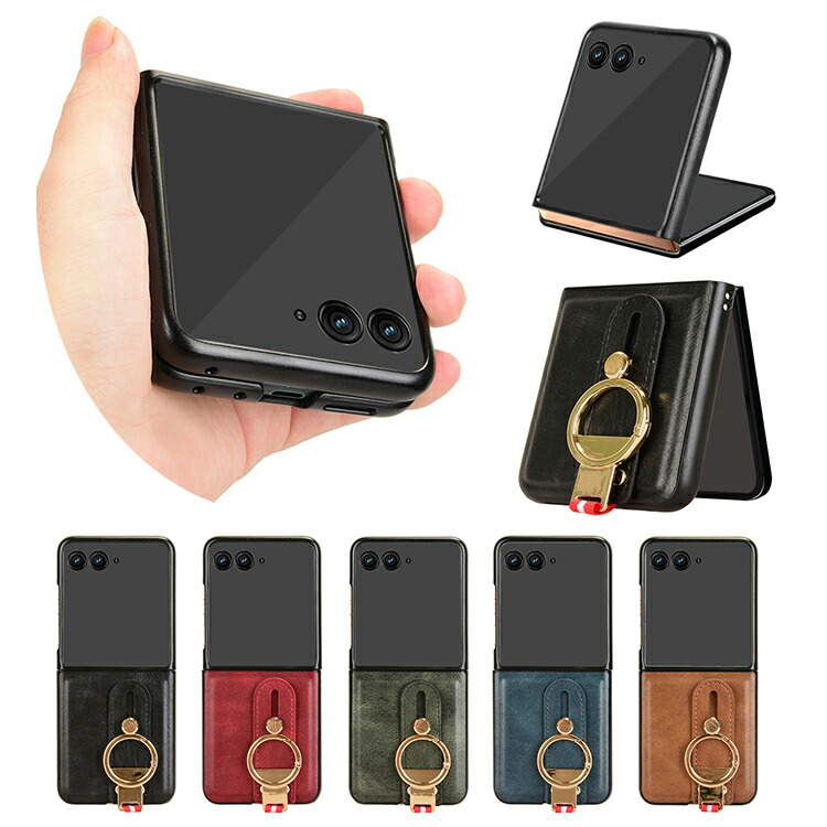 Razr 60/60s/60d �P�[�X Razr60 Ultra �ϏՌ� �J�o�[ PU���U�[ �܂肽���݌^ ������ �x���g �����h�~�x���g �����O�t�� �X�}�z�x���g �Ў葀�� ����� ���킢��