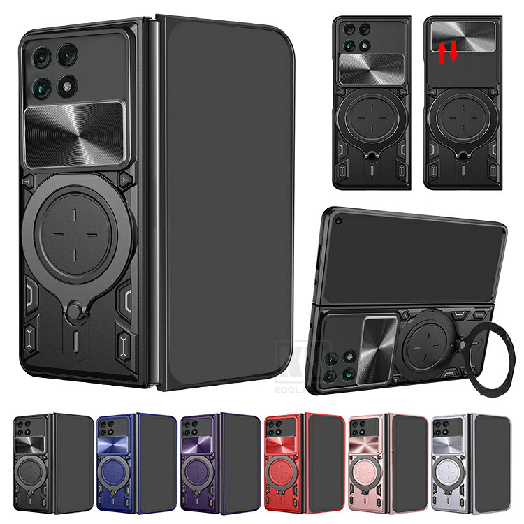 Razr Fold �P�[�X �ϏՌ� �J�o�[ �܂肽���݌^ ��̌^�����O�t�� �X���C�h���J���������Y�J�o�[�t�� 2�d�\�� �X�^���h�@�\ �V���v�� Motorola ���g���[��